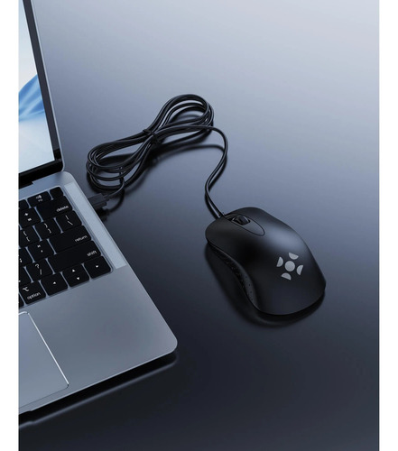 Mouse Fortrek Preto M13 1200dpi Usb 84455