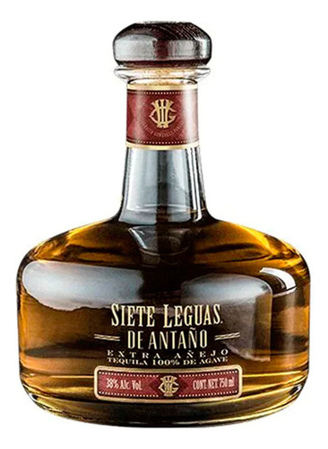 Tequila Añejo 100% 7 Leguas De Antaño 750ml