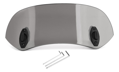 Deflector De Viento Universal Con Clip For Motocicleta