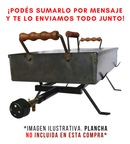 Mechero Para Plancha Bifera