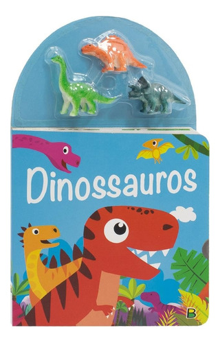 Livro Aventuras Para Pequeninos : Dinossauros +3 Personagens