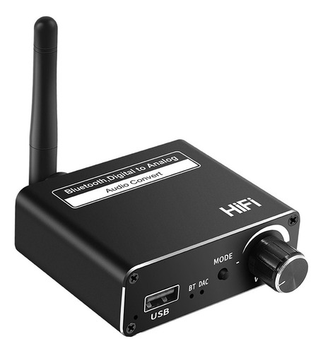 V Conversor Digital Bluetooth Usb Aux Player Coaxial