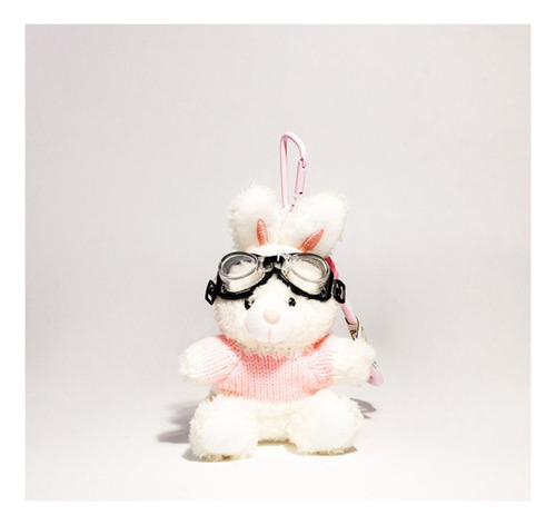 Suéter De Pelúcia Com Pingente De Coelho, Boneca, Rosa, Pres