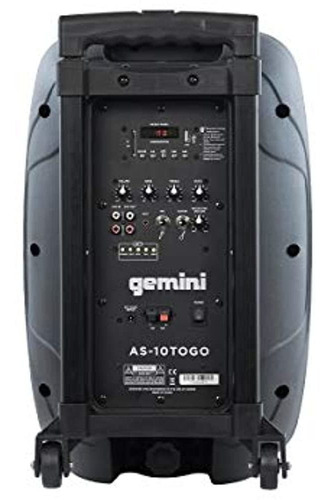 Gemini Astogo Series As10togo Bluetooth De Audio Profesional