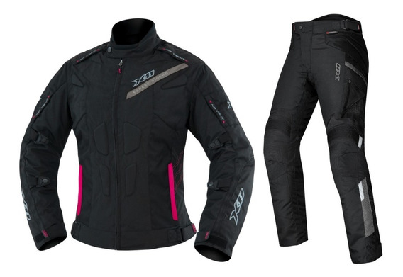 roupa feminina para moto