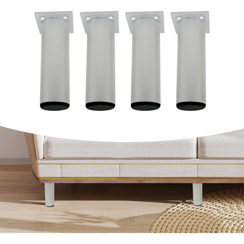 4x Patas De Muebles, Marco Central De Cama, Soporte Argén