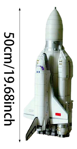 Kit Maqueta Cohete A Escala 1:96 Modelo Space Rocket D