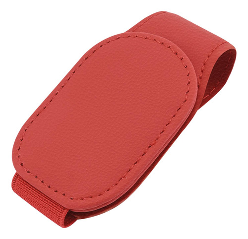 Visor Gafas Clip Holder Magnético Universal Para Rojo