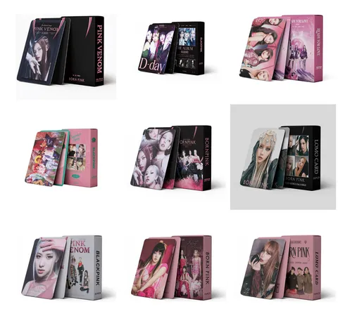 Yq-shut Down Lisa - Juego De 55 Tarjetas Fotográficas K-pop,