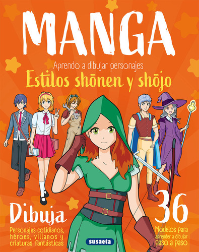 Libro Manga. Aprendo A Dibujar Personajes Estilos Shonen ...