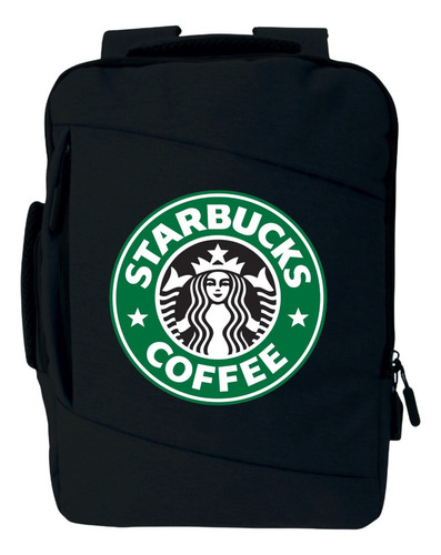 Morral Starb Coffe Maleta De Espalda Portafolio Serie Black