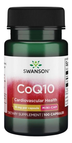 Swanson Q10 10mg 100 Cap Salud Corazon Envio Gratis (pack2) 