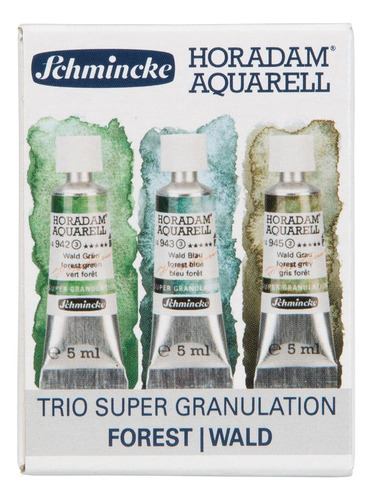 Aquarela Horadam Super Granulada Schmincke 5ml Forest C/3