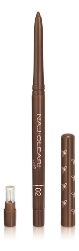 Delineador Lapiz Naj Oleari Irresistible N°02 Golden Brown