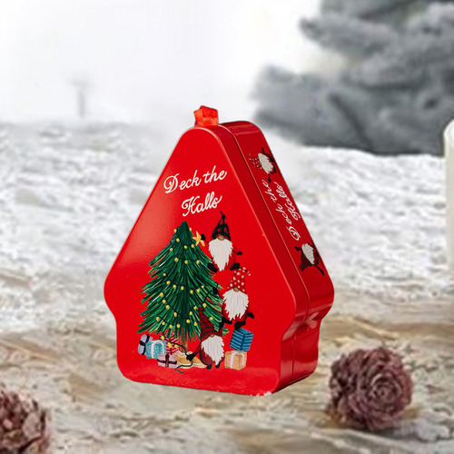 6 Caja De Dulces Navideña Decorativa Para Almacenar