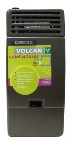 comprar Estufa A Gas Sin Salida Volcán 42512\u002F6vn 2500 Kcal\u002Fh