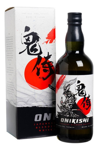 Whisky Onikishi Blended 700ml Japones Importado Premium