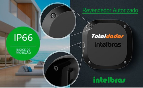 Imagem 8 de 9 de Caixa Plástica Proteção Ip66 Cftv Intelbras Vbox 1100e Black