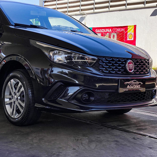 Imagem 7 de 15 de Fiat Argo Drive 1.0 Preto 2020