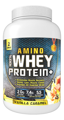 Imagen 2 de 2 de Amino Whey Protein 2 Lb + Shaker De Regalo