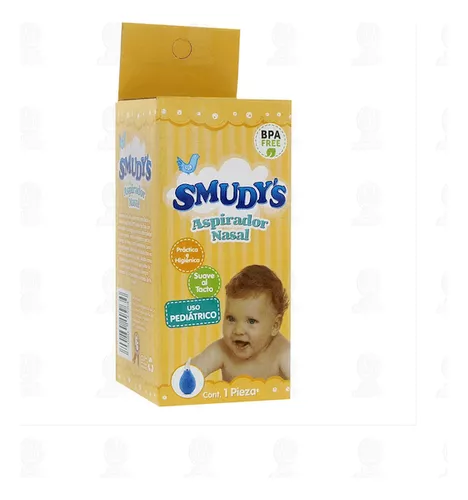 Aspirador Nasal Smudy's para Uso Pediátrico, 1 pz.