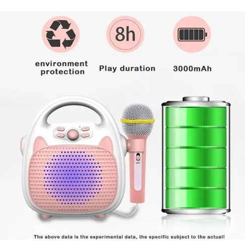 Máquina De Karaoke Para Niños Color Azul