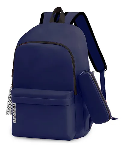 Mochila mujer azul marino sale