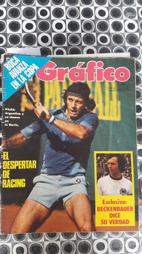 El Grafico 3003 26/4/1977 Vilas Beckenbauer Boca Avanza