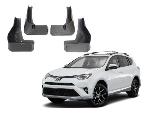 Guardafango Toyota Rav4 2016-2018 Set 4 Piezas