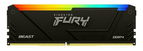 Kingston Fury Beast Black Rgb Ddr4, Memoria Gamer Para Pc,