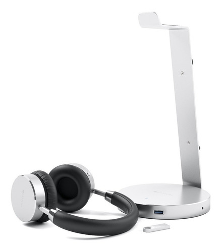 Imagen 8 de 10 de Soporte De Aluminio Para Auriculares Y Puertos Usb Satechi