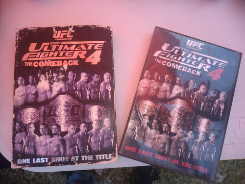 Dvd Boxset Ufc Ultimate Fighting Combat 4 The Comeback Origi