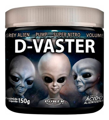 Pré Treino D-vaster (300g) - Sabor: Ácido Alienígena Ácido Alienígena