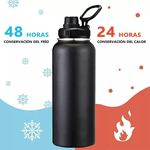 Botella De Vidrio De Acero Inoxidable Frío/caliente, Termo D