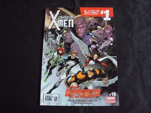 Los Nuevos X-men # 10 (ovni Press) El Juicio De Jean Grey