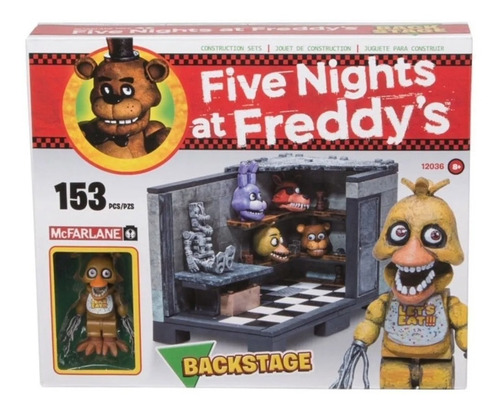 Five Nights At Freddys Back Stage Nvo Envio Gratis