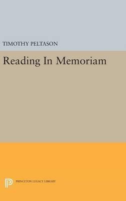 Libro Reading In Memoriam - Timothy Peltason