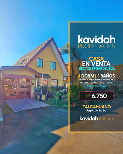 4d/3b/3e Amplia Casa En Sector Brisas Del Sol