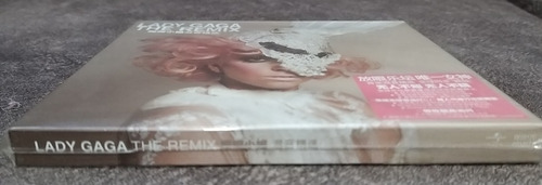 Cd Lady Gaga The Remix Edição Com Slipe Case Taiwan