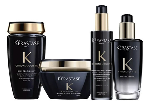 Kit Kérastase Chronologiste Bain+ Masque+ Thermique+ Parfum 