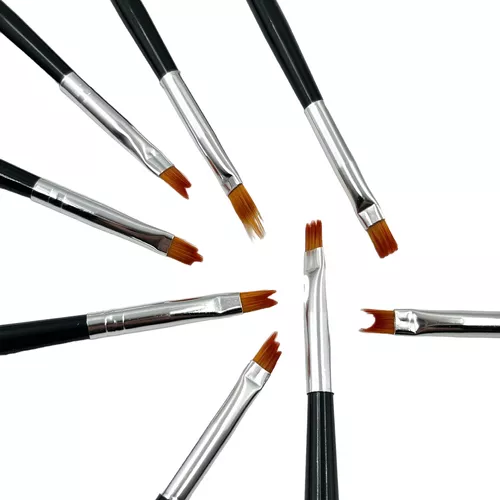 15 Piece Deluxe Liner Brushes, Pinceles Liners, Set de 15 piezas