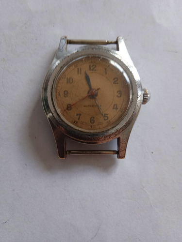 Antiguo Reloj Cuerda Manual Funciona Impecable