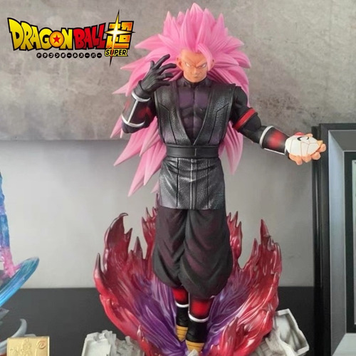 Dbs Super Saiyan Rose Goku Black Fase 3 Pvc Aprox 30cm