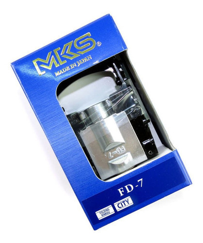 Pedales Plegables Bicicleta Mks Fd-7 Aluminio Color Negro
