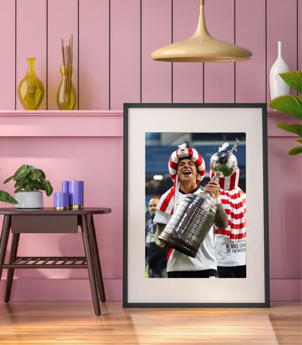comprar Cuadro River Plate 40x50 Enzo Perez Copa Libertadores 2018