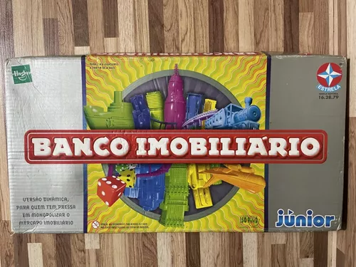 Jogo De Tabuleiro Banco Imobiliário Jr. Estrela