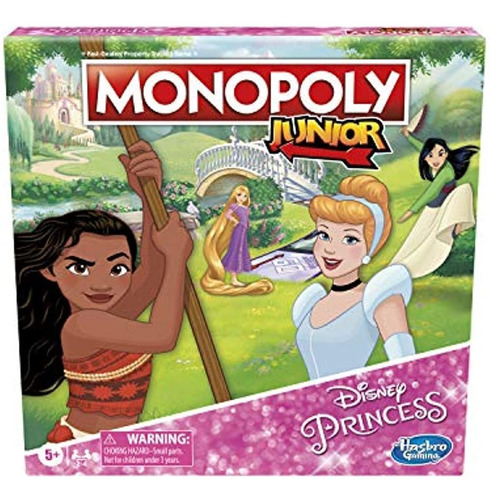 Monopoly Junior: Juego De Mesa De Edición Unicornio Para 2-4