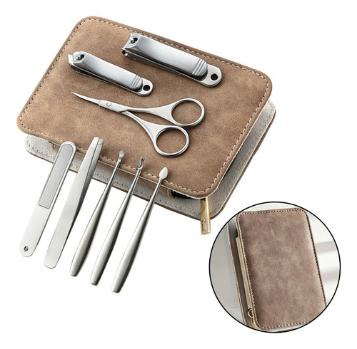 Nail Trimmer Tools Pu Estuche De Viaje Kit B