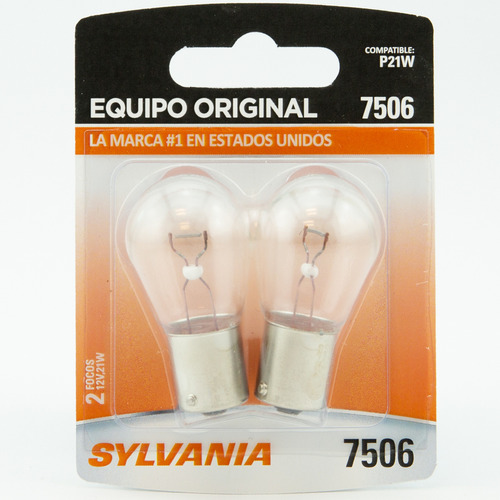 Foco Sylvania Equipo Original 7506 (par)