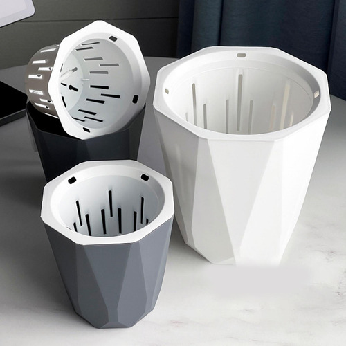 Maceta Con Riego Automático Para Decoración De Escritorio, P